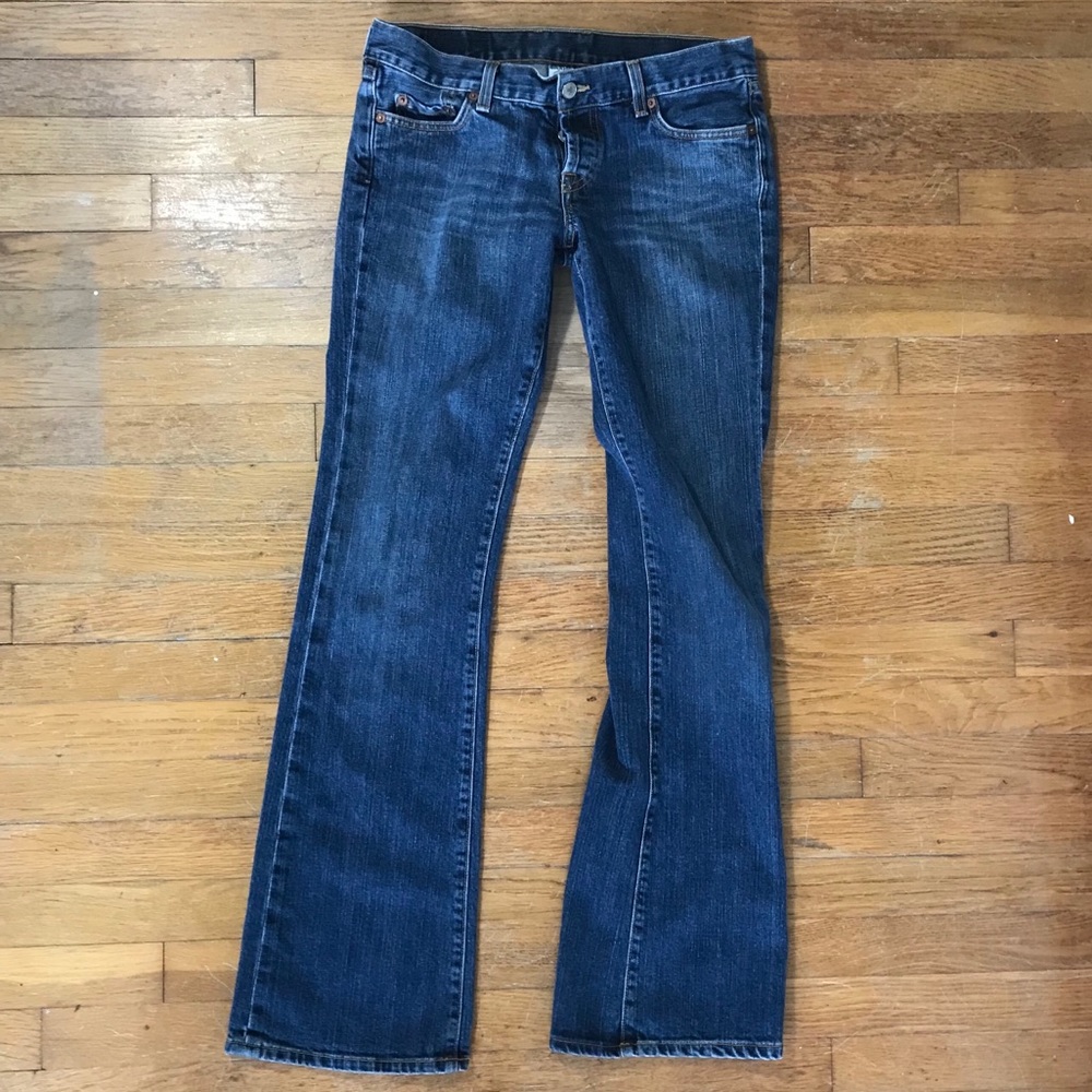 Lucky Brand Dungarees Jeans Women’s 6 28 Buttonfly - Picture 1 of 6